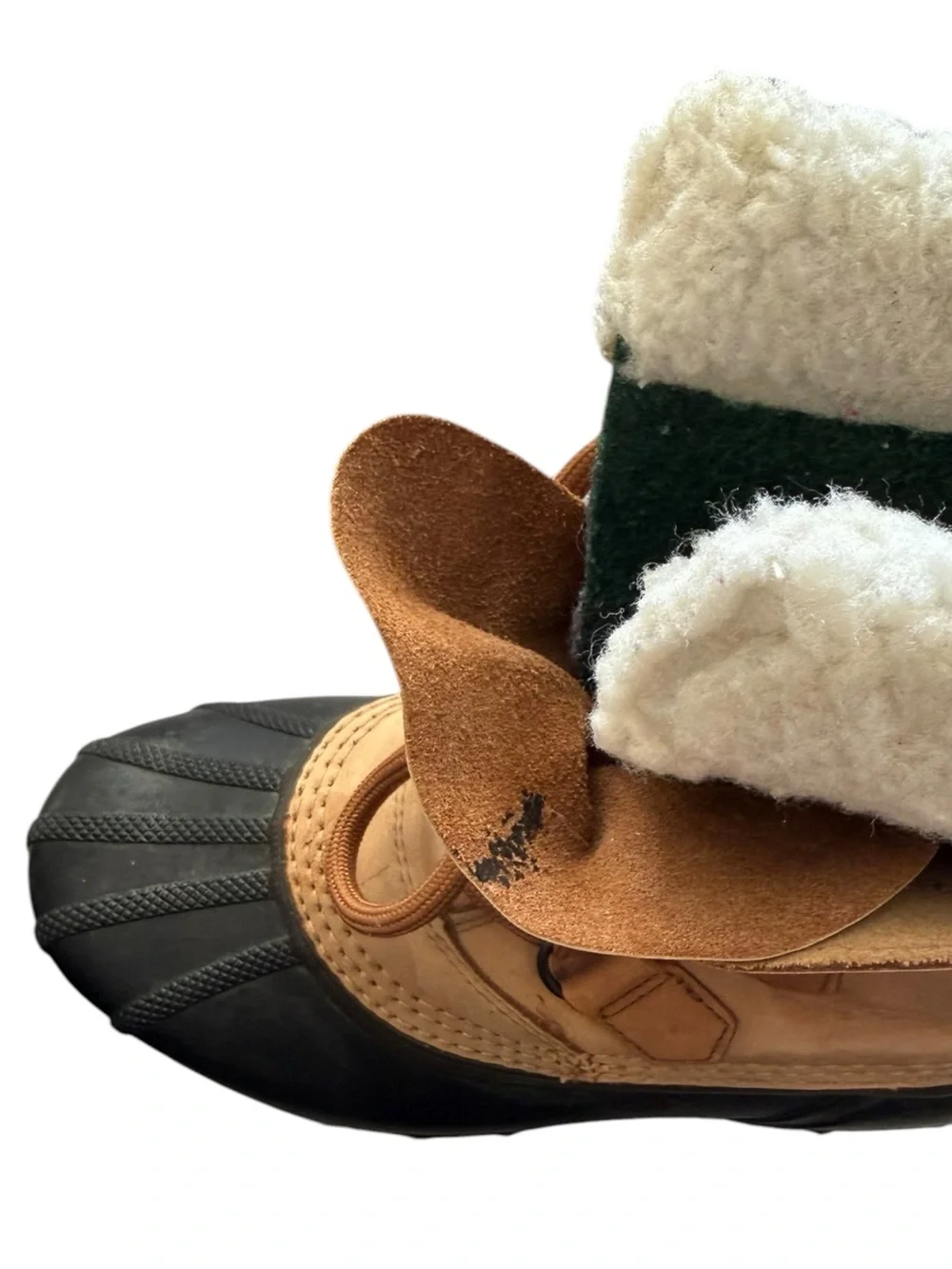 Sorel Caribou Waterproof Winter Snow Boots Women’s US 5 Tan Leather